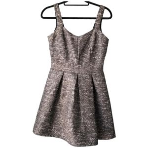 Charming Charlie black & gold dress Small